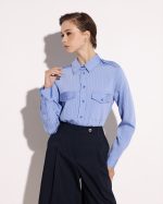 STRIPED SHIRT TWO POCKETS - Image 3
