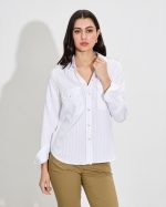 STRIPED SHIRT TWO POCKETS - Image 7