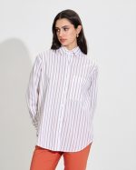 STRIPED COTTON SHIRT - Image 2