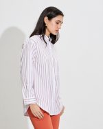 STRIPED COTTON SHIRT - Image 5
