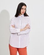 STRIPED COTTON SHIRT - Image 6