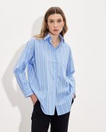 STRIPED COTTON SHIRT - Image 8