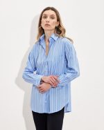 STRIPED COTTON SHIRT - Image 11
