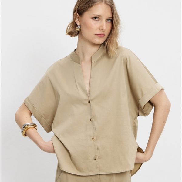 COTTON MAO SHIRT