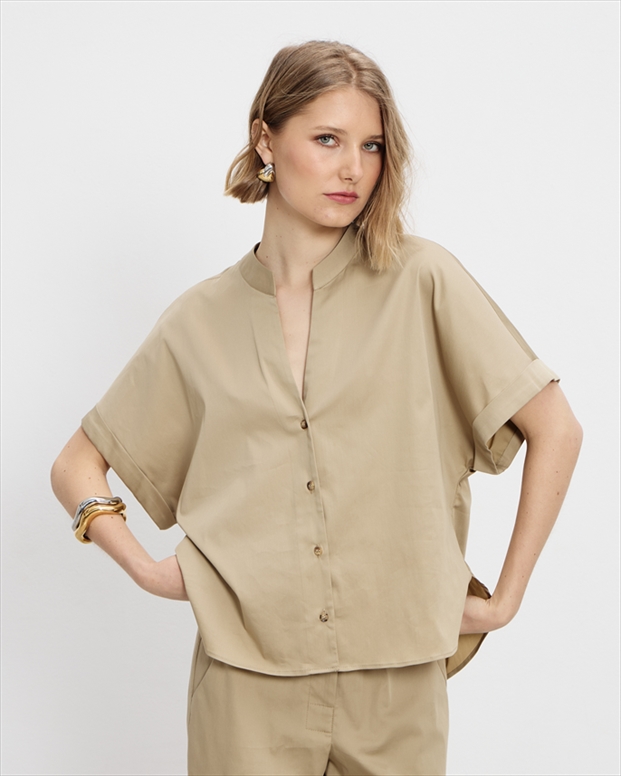 59058.jpg COTTON MAO SHIRT - Image 1