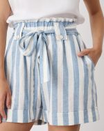 SHORT LINEN STRIPES - Image 7