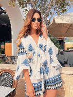 SHORT LINEN EMBROIDERED - Image 6