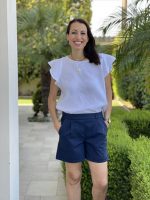 SHORT COTTON ELASTIC WAIST