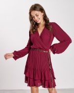 DRESS PLEATED