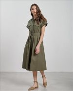 DRESS COTTON MIDI - Image 3