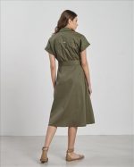 DRESS COTTON MIDI - Image 4