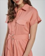 DRESS COTTON MIDI - Image 5