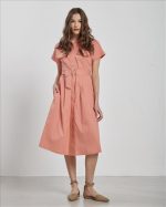 DRESS COTTON MIDI - Image 7