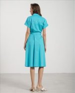DRESS COTTON MIDI - Image 10
