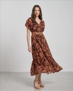 MIDI FLORAL WITH BELT