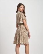 DRESS WITH BELT - Image 3