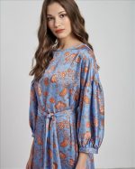 MAXI FLORAL BALLOON SLEEVE - Image 2