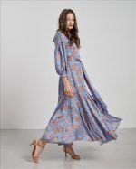 MAXI FLORAL BALLOON SLEEVE - Image 4