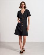 DRESS LINEN WITH BUTTONS - Image 7