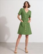 DRESS LINEN WITH BUTTONS - Image 11