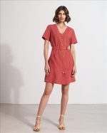 DRESS LINEN WITH BUTTONS - Image 14