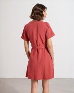 DRESS LINEN WITH BUTTONS - Image 15