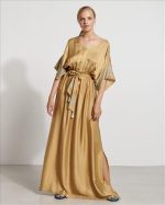 DRESS MAXI SATIN