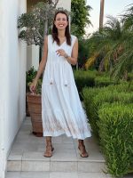 BOHO DRESS EMPROIDERY DEATAIL