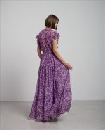 DRESS MAXI FLORAL WITH VOLAN - Image 3