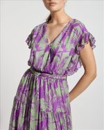 DRESS MAXI FLORAL WITH VOLAN - Image 6