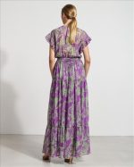 DRESS MAXI FLORAL WITH VOLAN - Image 8