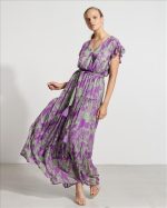 DRESS MAXI FLORAL WITH VOLAN - Image 9