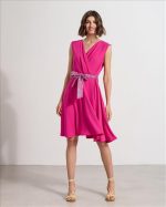 DRESS SHORT CREPE