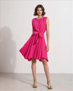 DRESS WITH SHOULDER PADS - Image 2