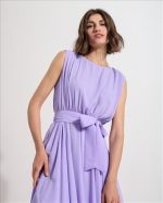 DRESS WITH SHOULDER PADS - Image 6