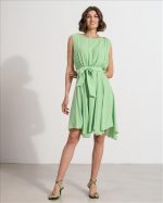 DRESS WITH SHOULDER PADS - Image 10