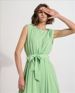 DRESS WITH SHOULDER PADS - Image 11