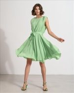DRESS WITH SHOULDER PADS - Image 13