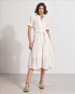 DRESS MIDI CUTWORK - Image 7