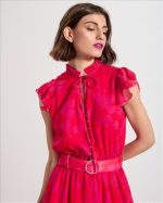 DRESS MAXI CHIFFON VOLAN - Image 5