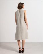 DRESS MIDI LINEN - Image 4