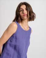 DRESS MIDI LINEN - Image 6