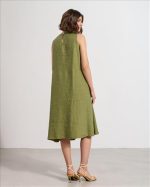 DRESS MIDI LINEN - Image 12