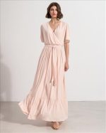 DRESS MAXI SHORT SLEEVE