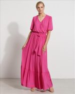 DRESS MAXI SHORT SLEEVE - Image 2