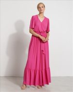 DRESS MAXI SHORT SLEEVE - Image 5