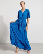 DRESS MAXI SHORT SLEEVE - Image 6