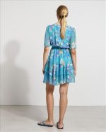 DRESS SHORT WITH VOLAN - Image 4