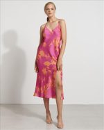 DRESS SATIN PRINTED