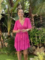 DRESS SHORT WITH VOLAN - Image 3